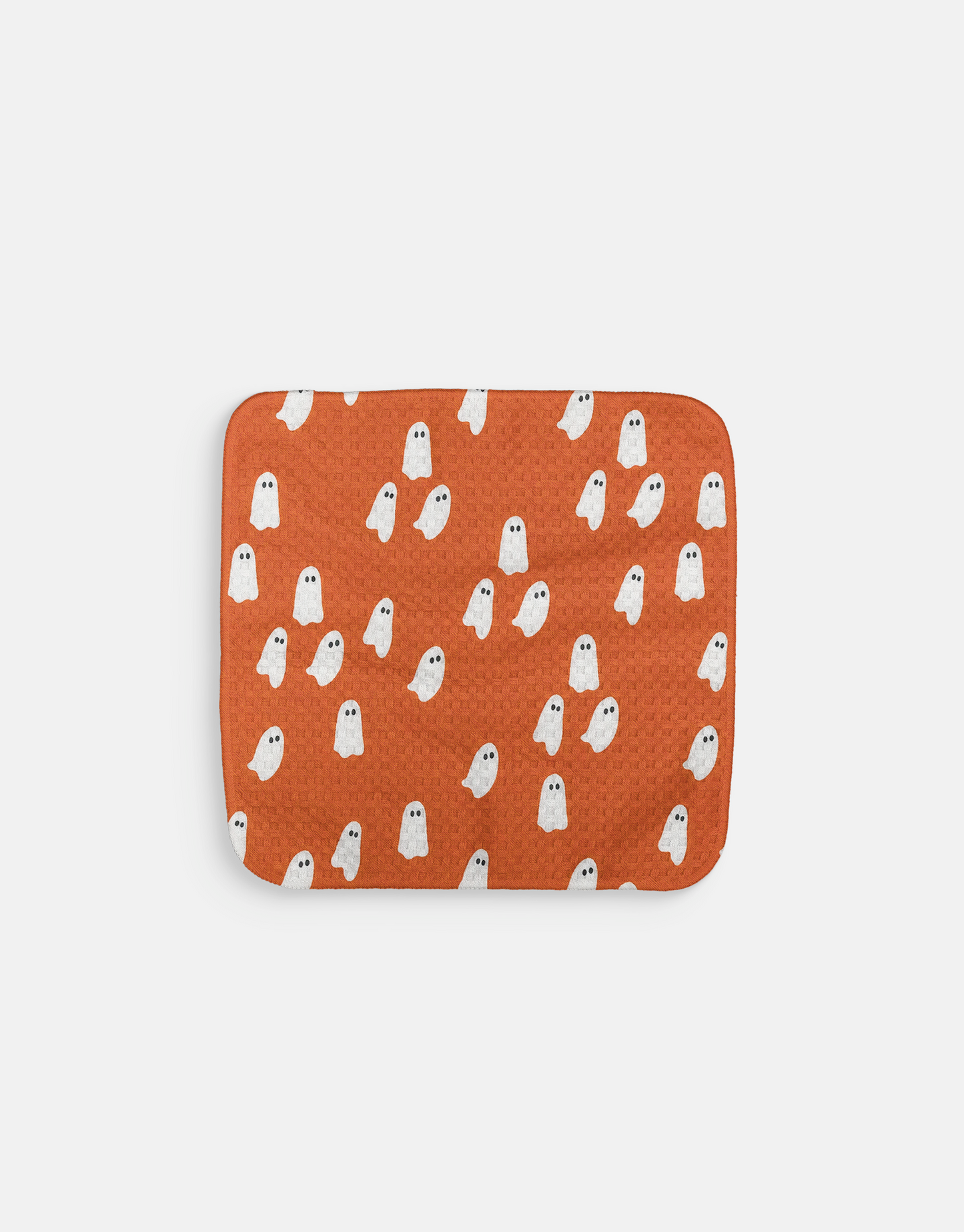 Orange Phantoms Dishcloth