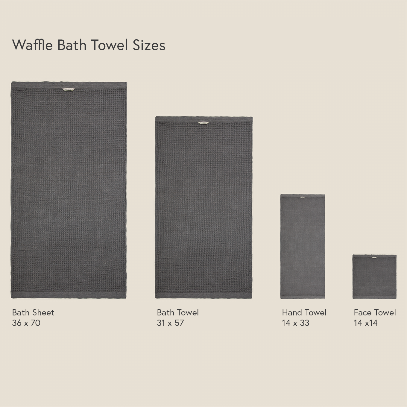 Tan Waffle Complete Set