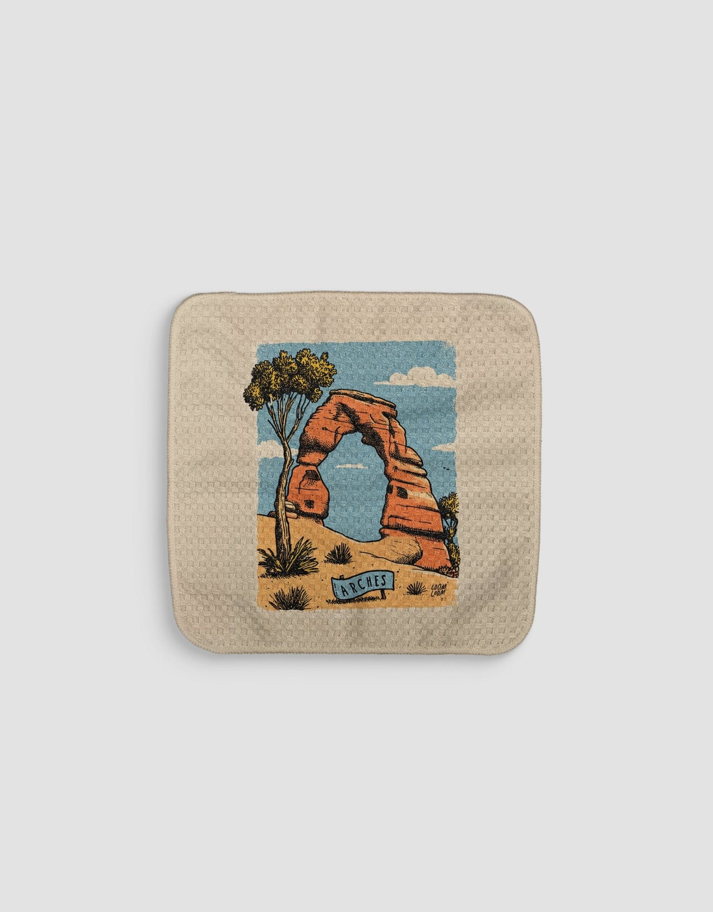 Arches 2 Dishcloth - Loom Loom