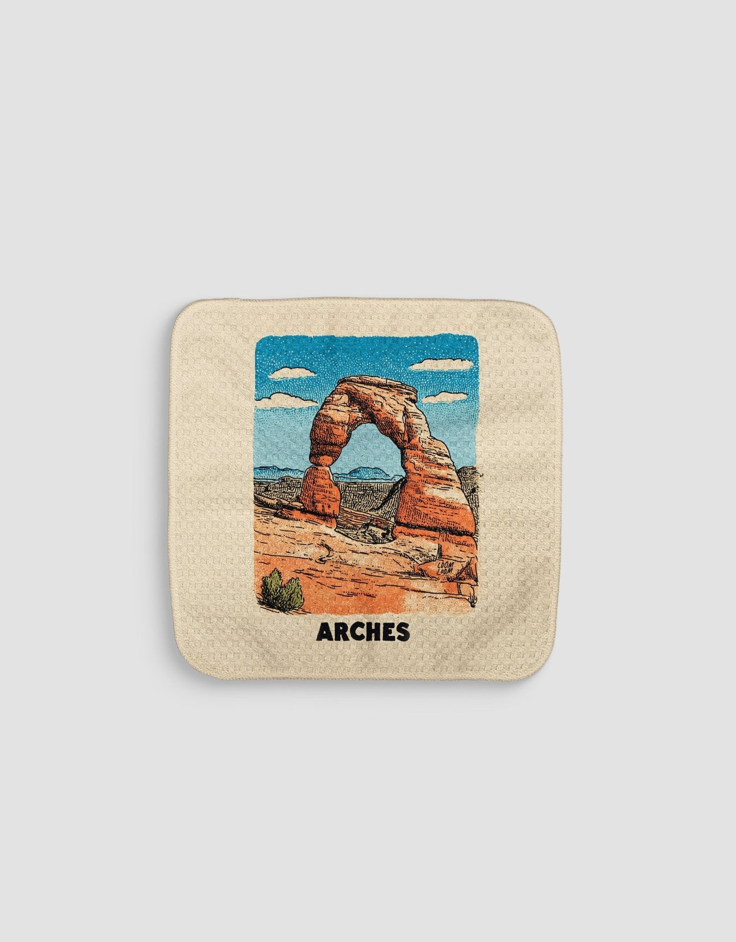 Arches Dishcloth - Loom Loom
