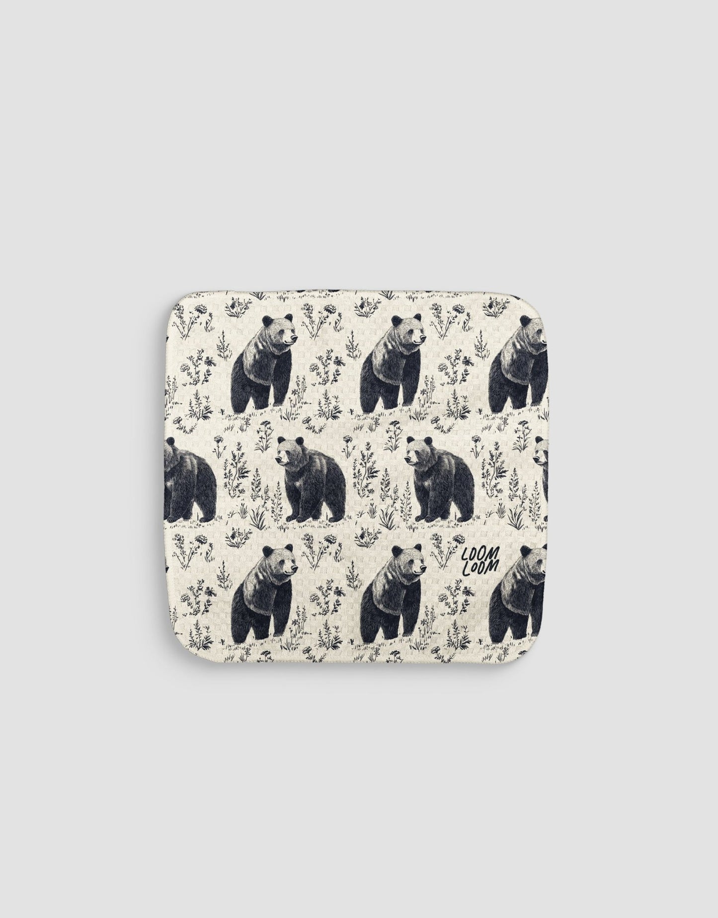 Bears Dishcloth - Loom Loom