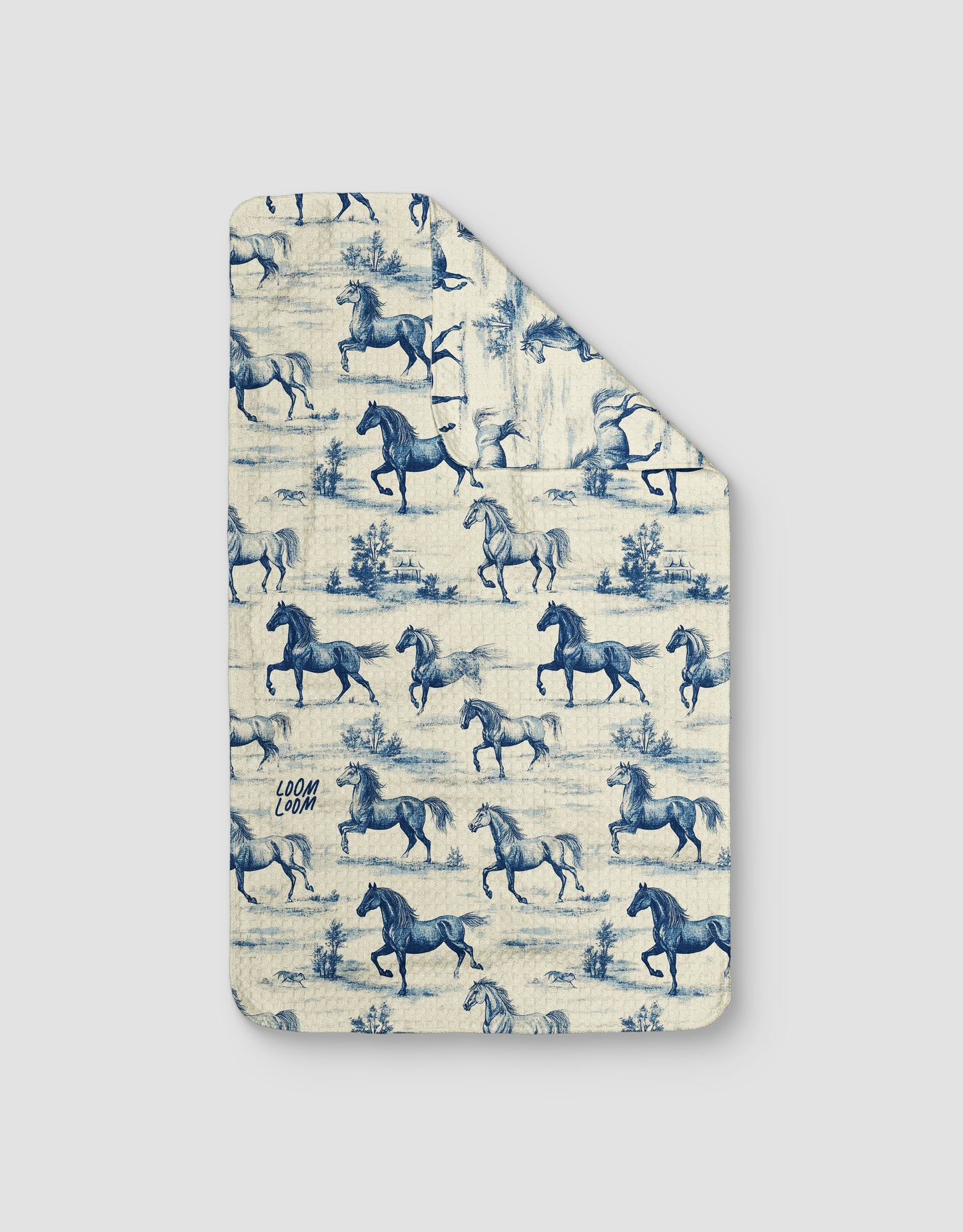 Blue Horsies