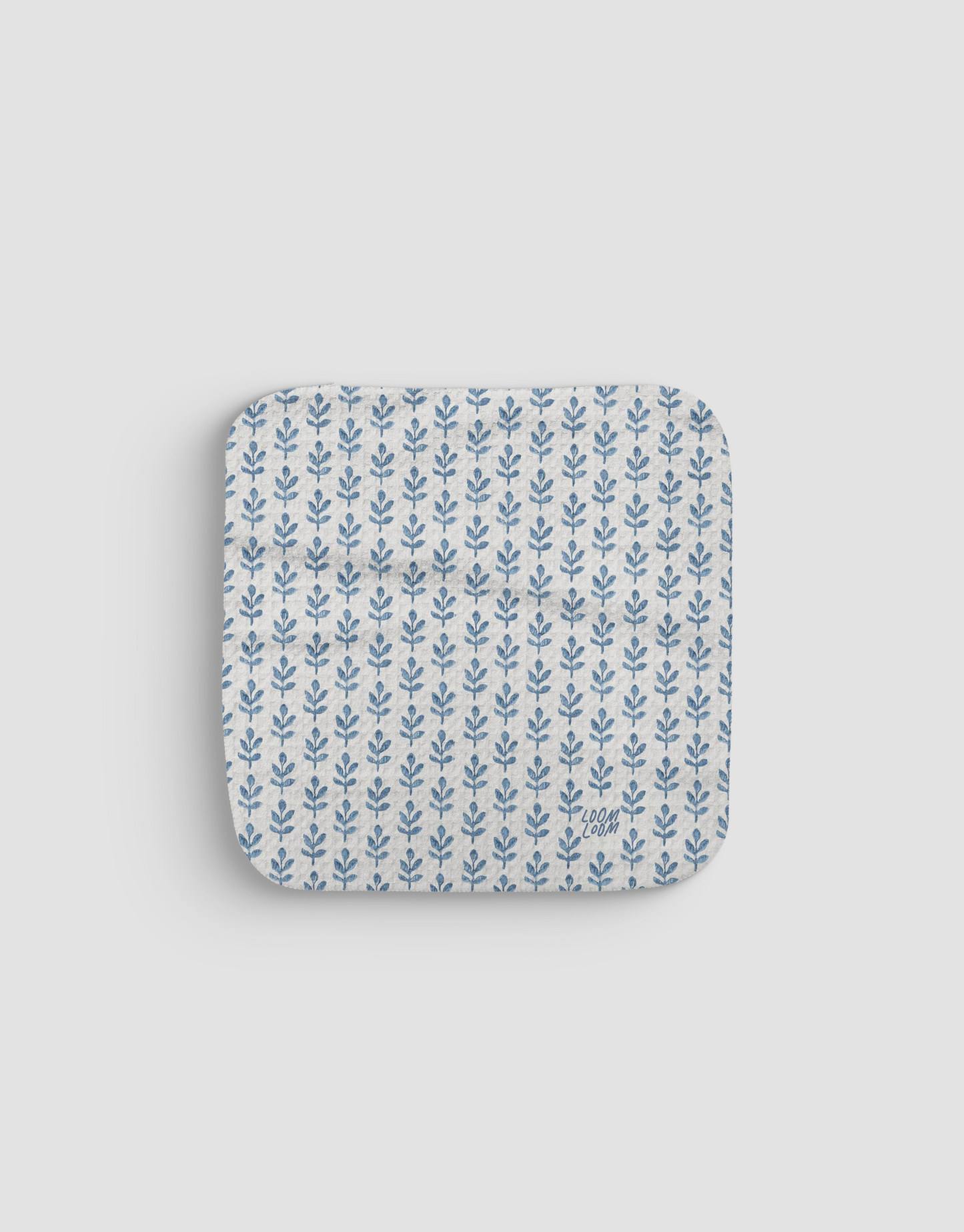 Blue Stems Dishcloth