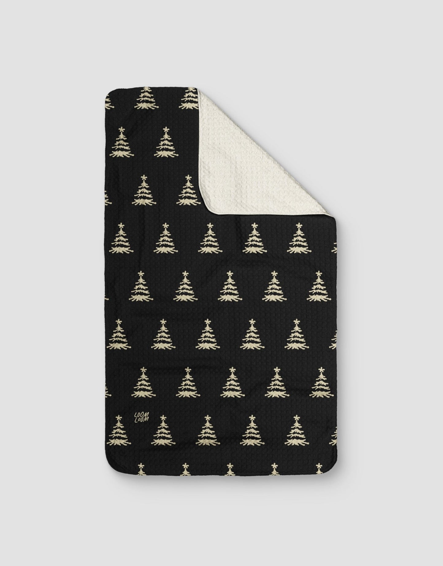 Cowgirl Christmas Trees Reversible - Loom Loom