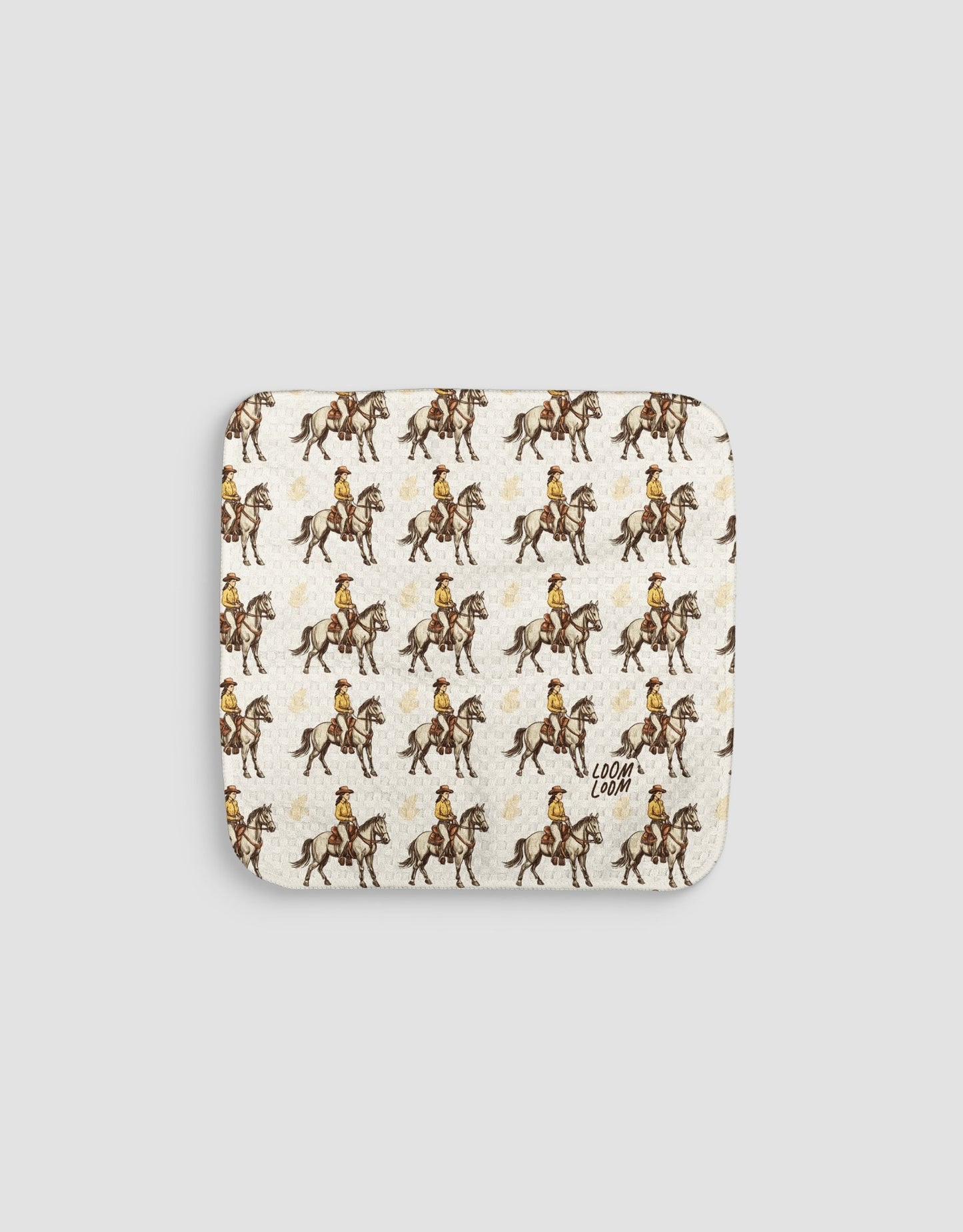 Cowgirls Dishcloth - Loom Loom