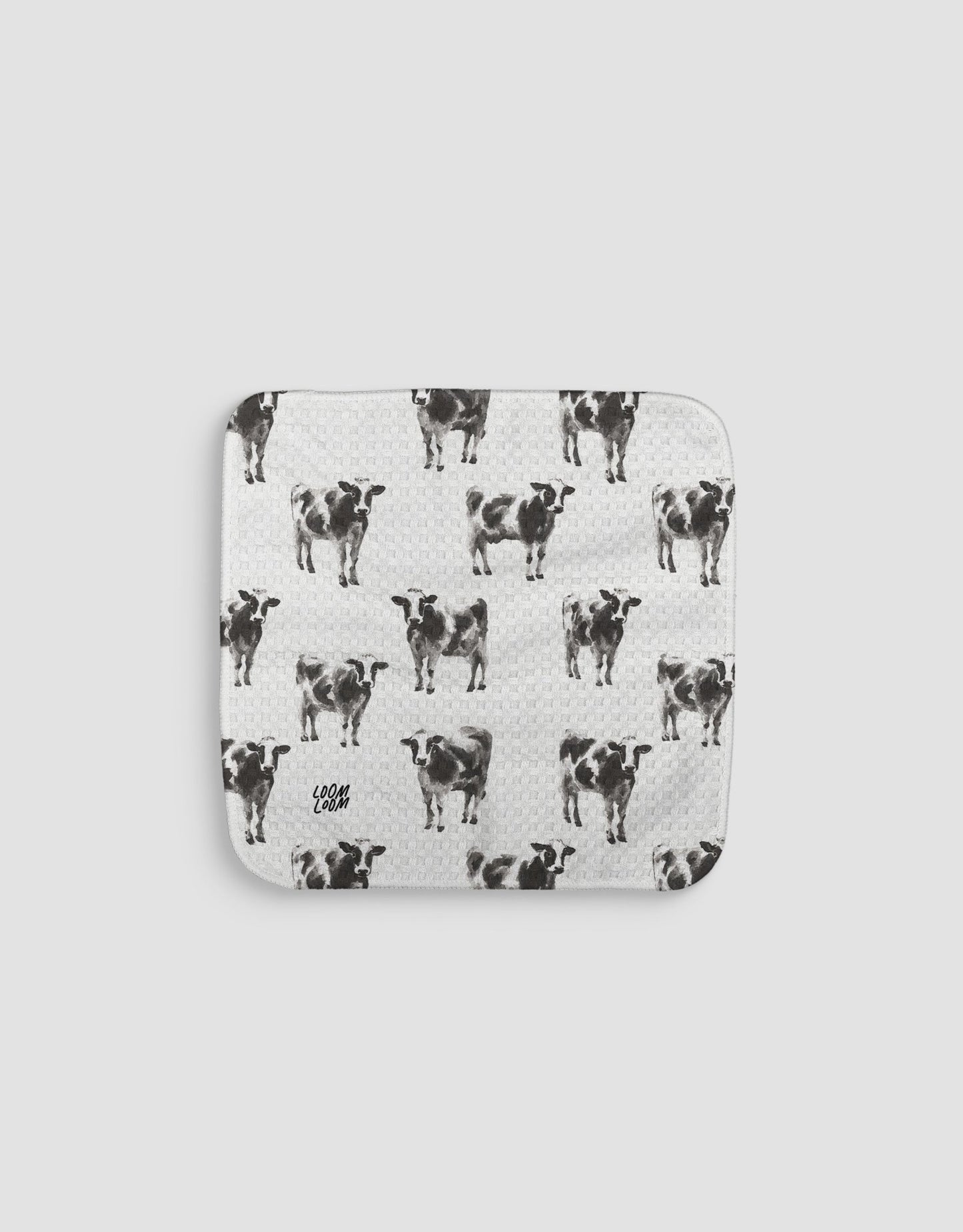 Cows Dishcloth - Loom Loom