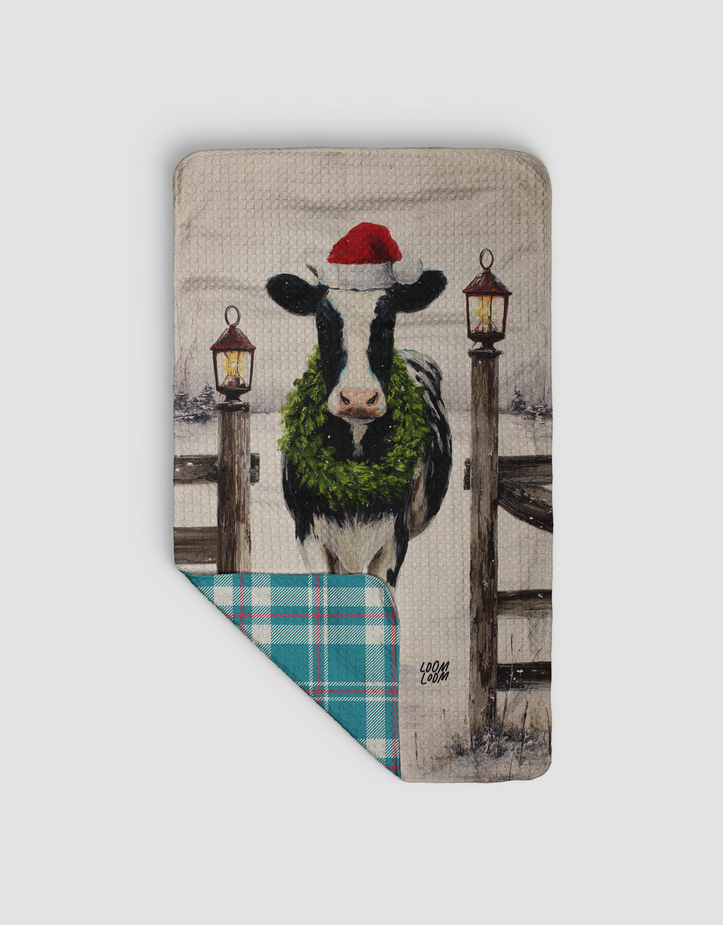 Christmas Cow Reversible