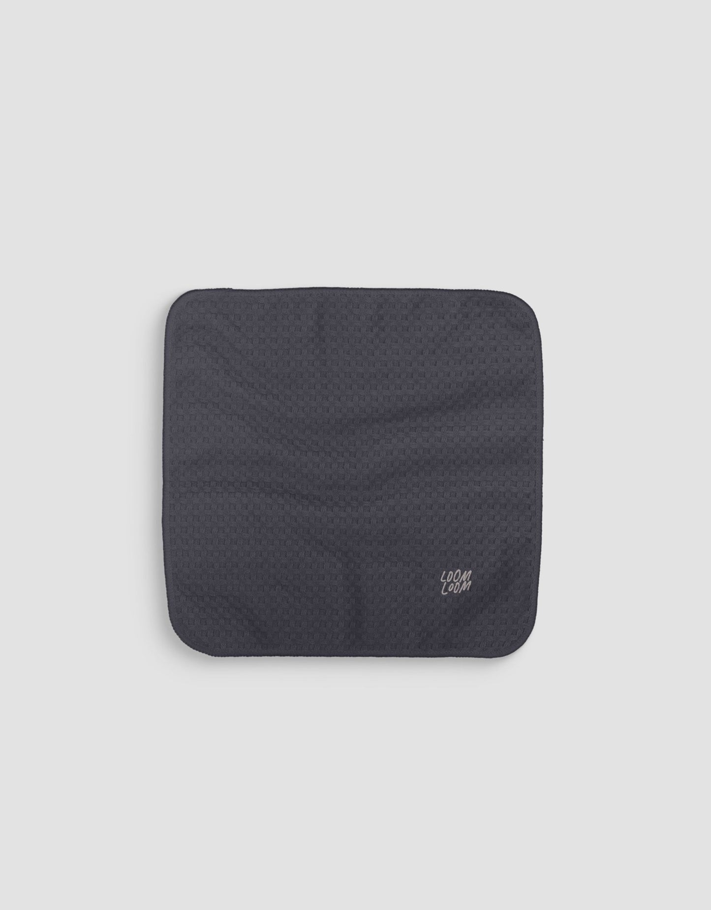 Deep Charcoal Violet Dishcloth - Loom Loom