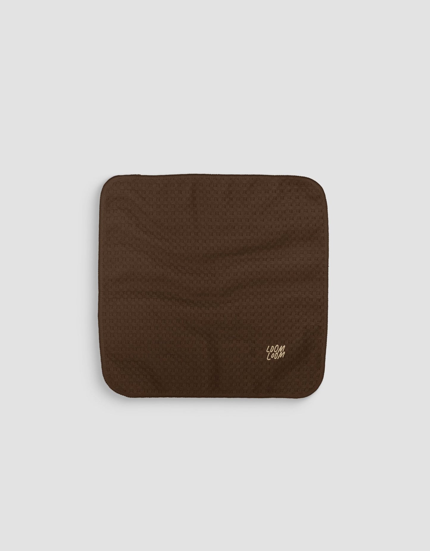 Deep Espresso Brown Dishcloth - Loom Loom