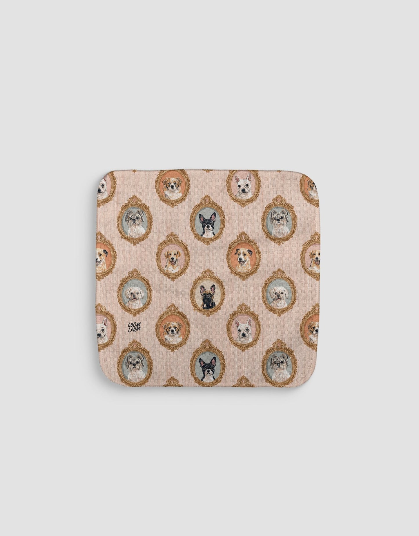 Dog Frames Dishcloth - Loom Loom