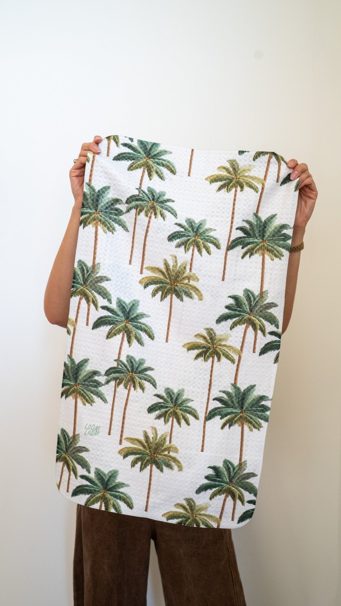 Embroidered Palms - Loom Loom