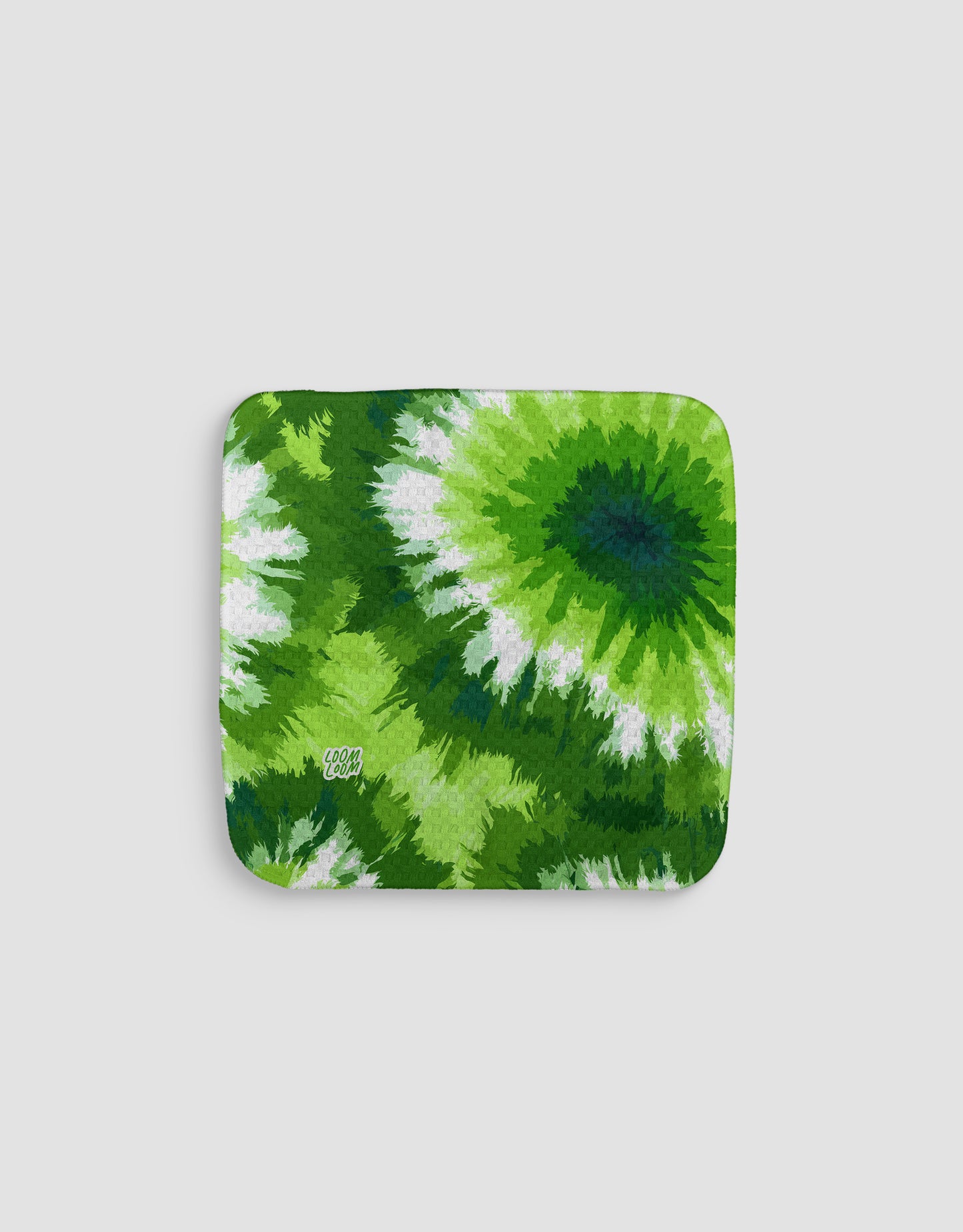 Exploding Emerald Dishcloth