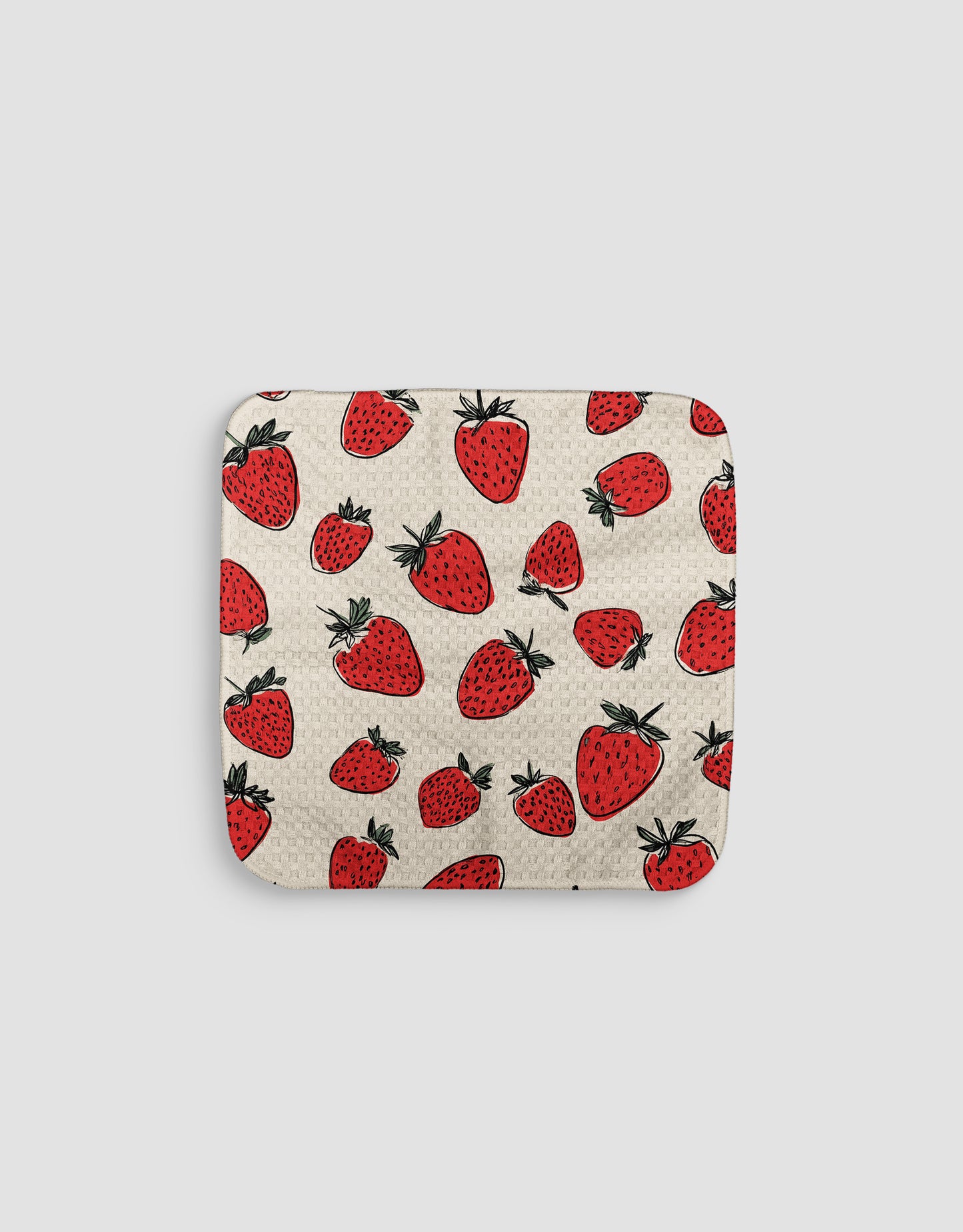Falling Berries Dishcloth