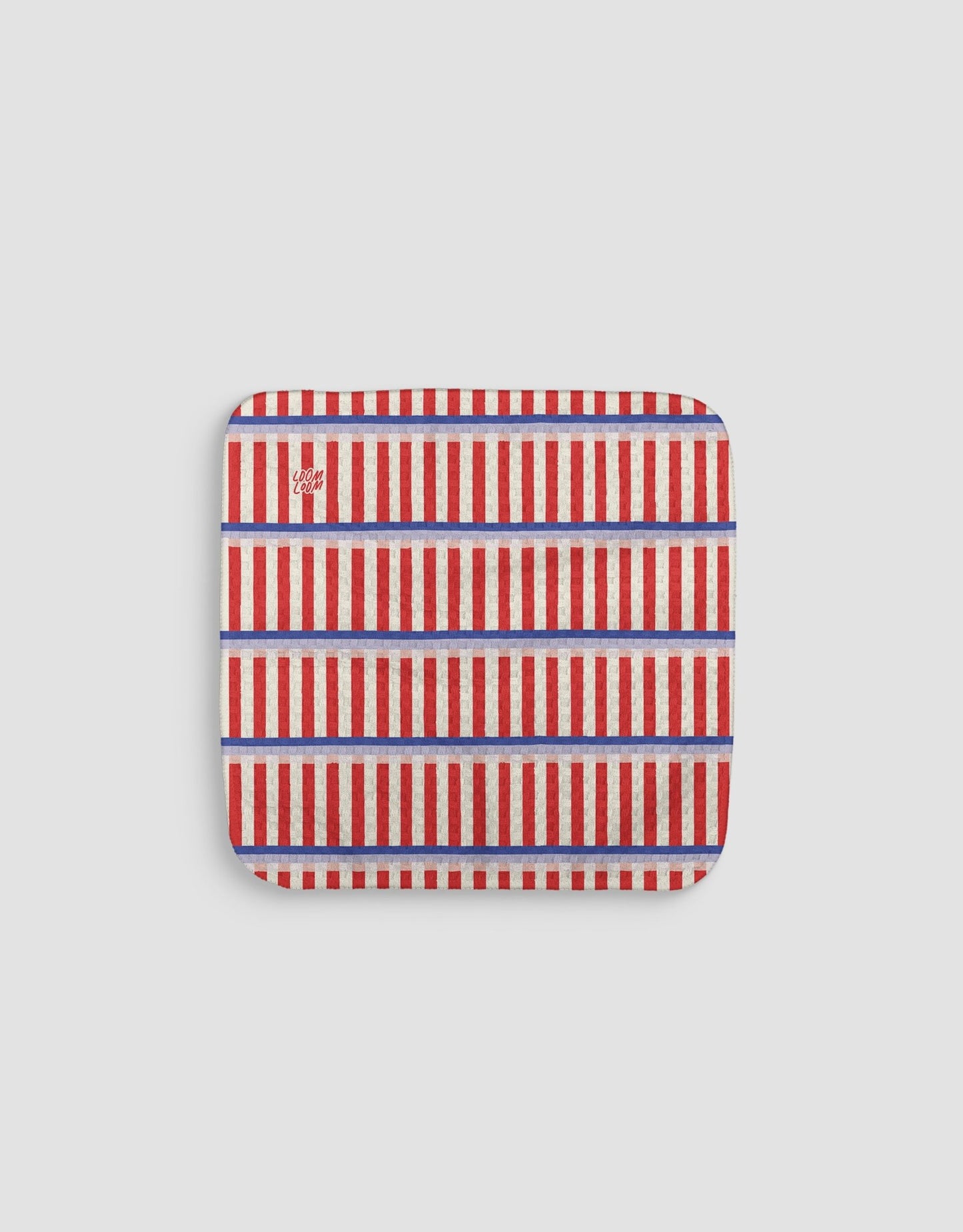 Firecracker Red Dishcloth - Loom Loom