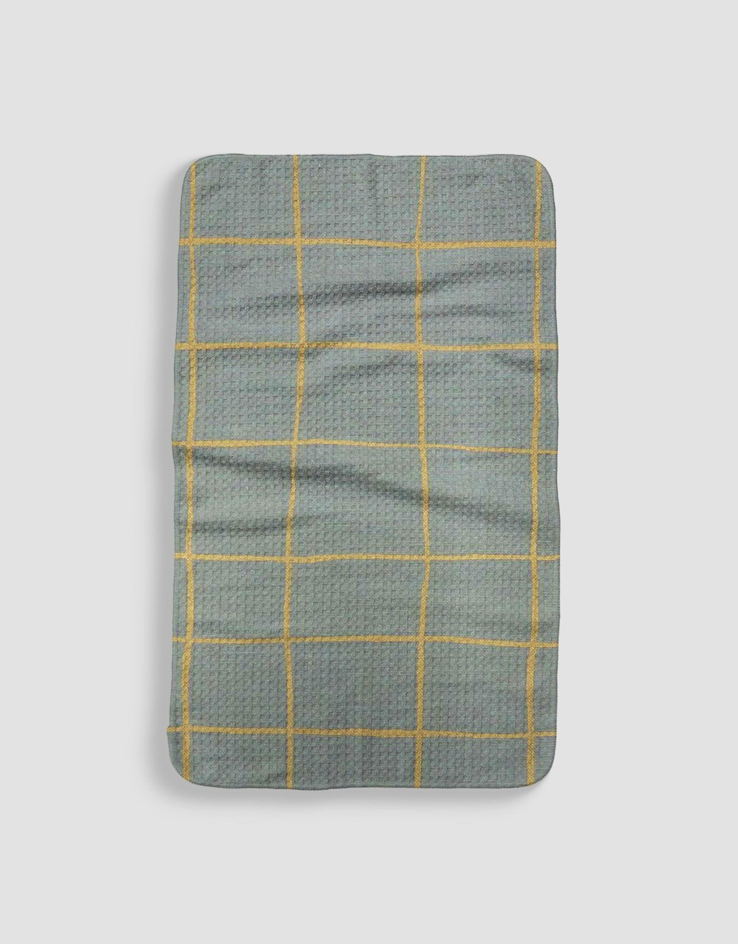 Golden Grey Grid - Loom Loom