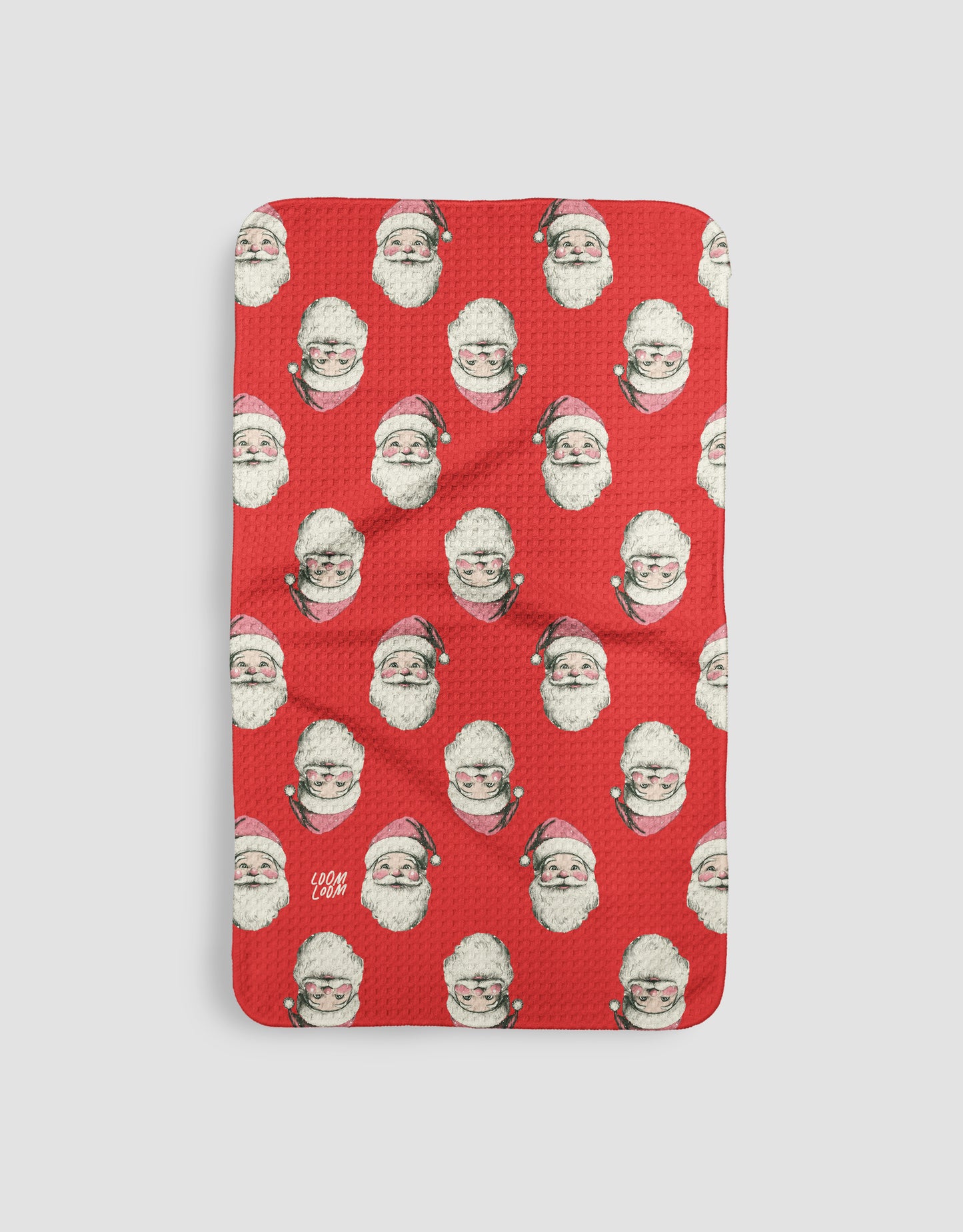 Vintage Santa - Red