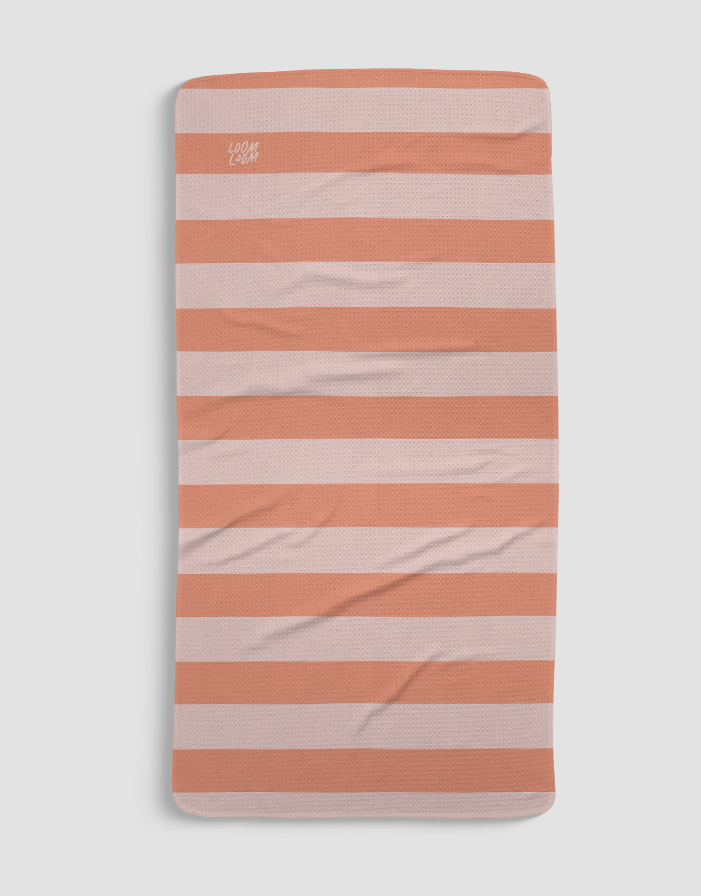 Peach Cabana Bath Towel