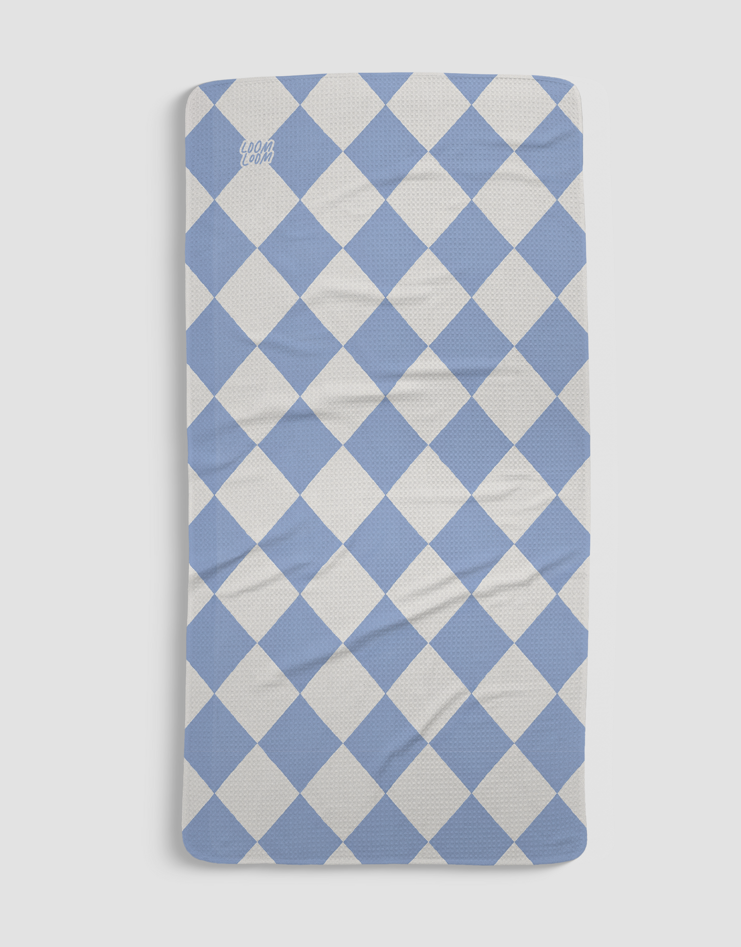 Periwinkle Diamond Bath Towel