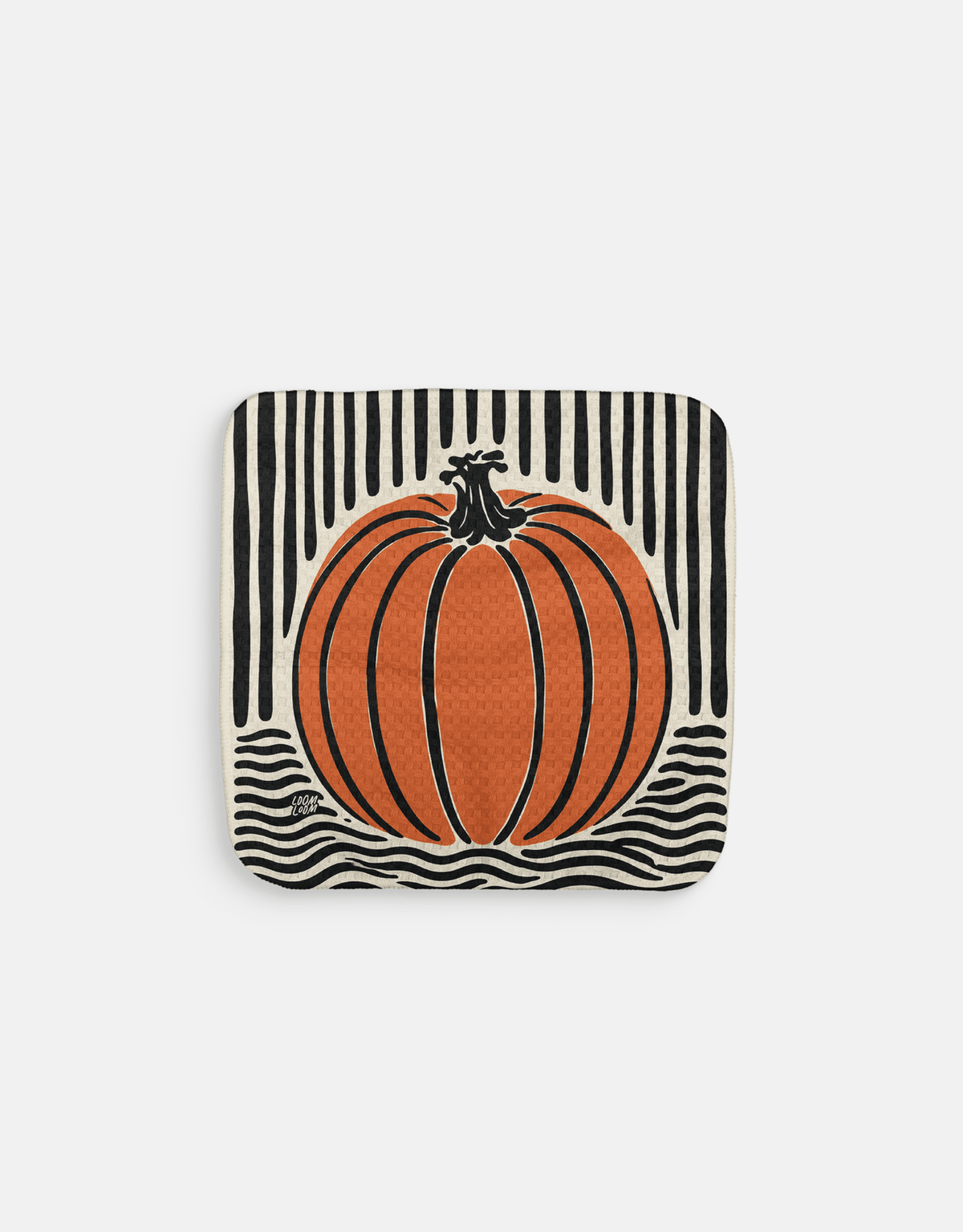 Pumpkin Parlor Dishcloth - Loom Loom