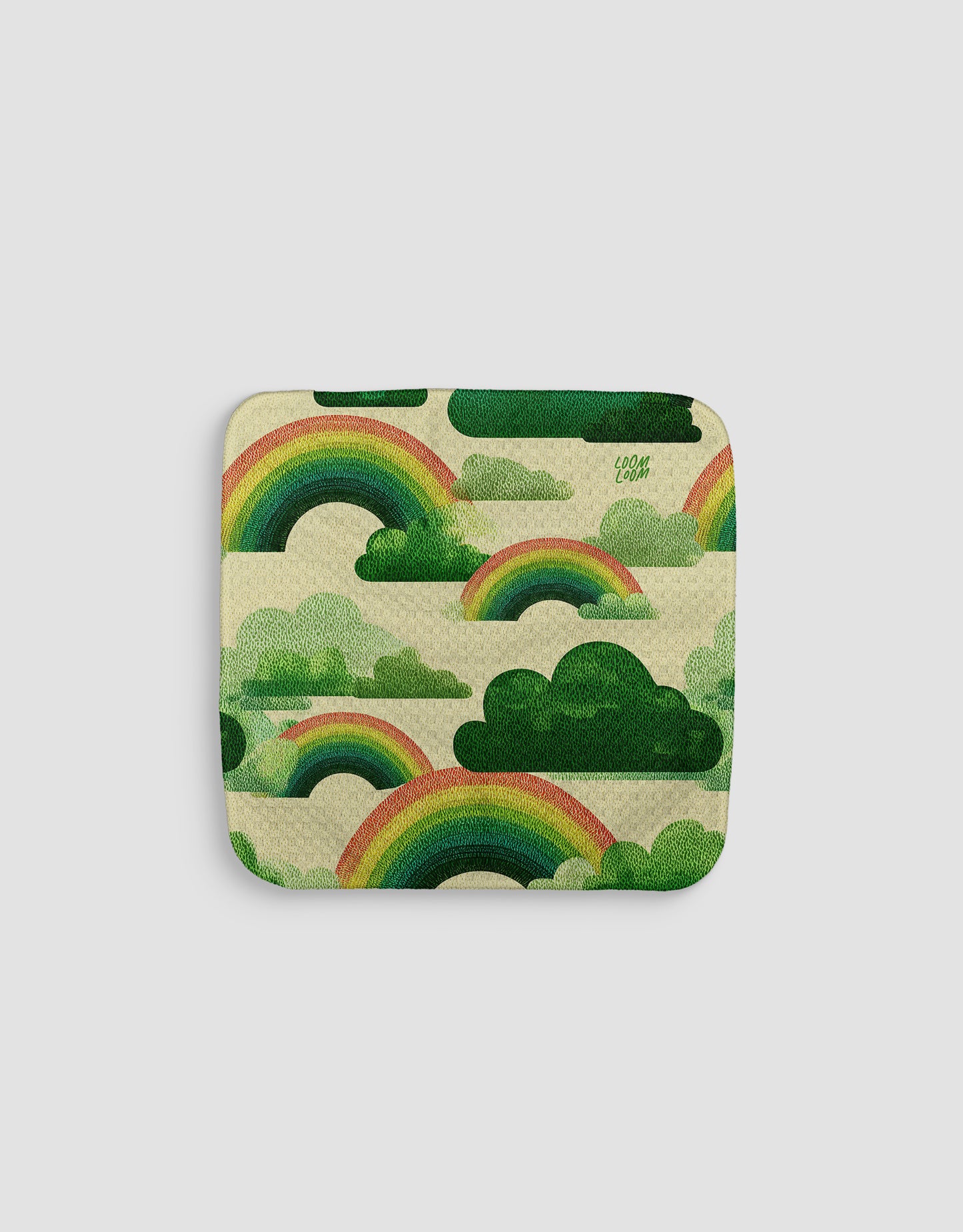 Rainbows Dishcloth