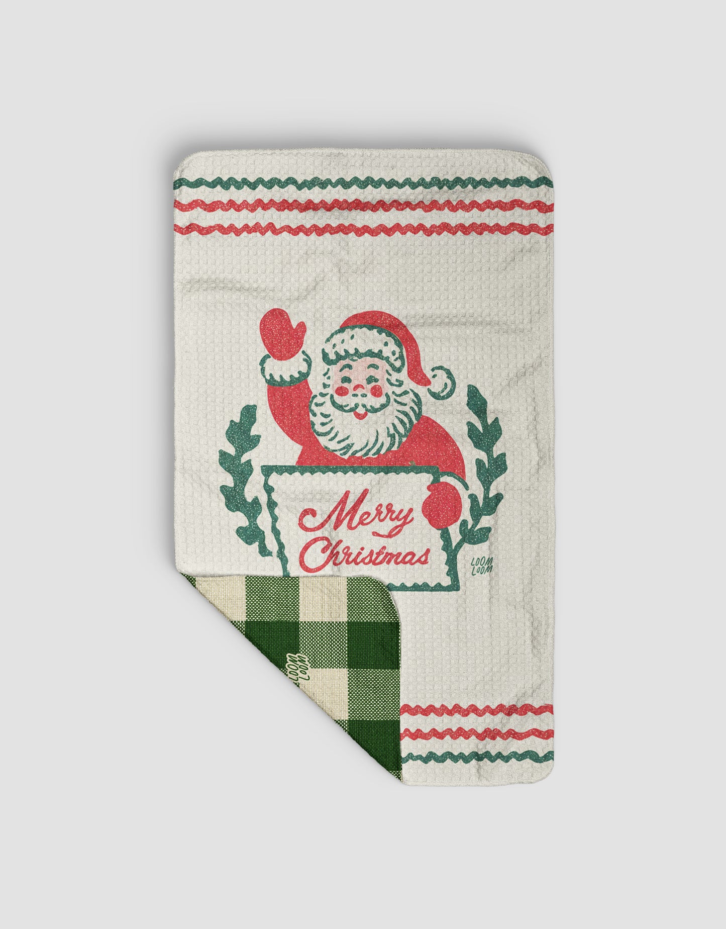 Waving Santa Reversible