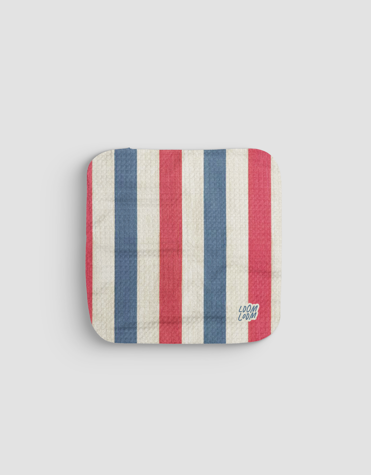 RWB Stripes Dishcloth
