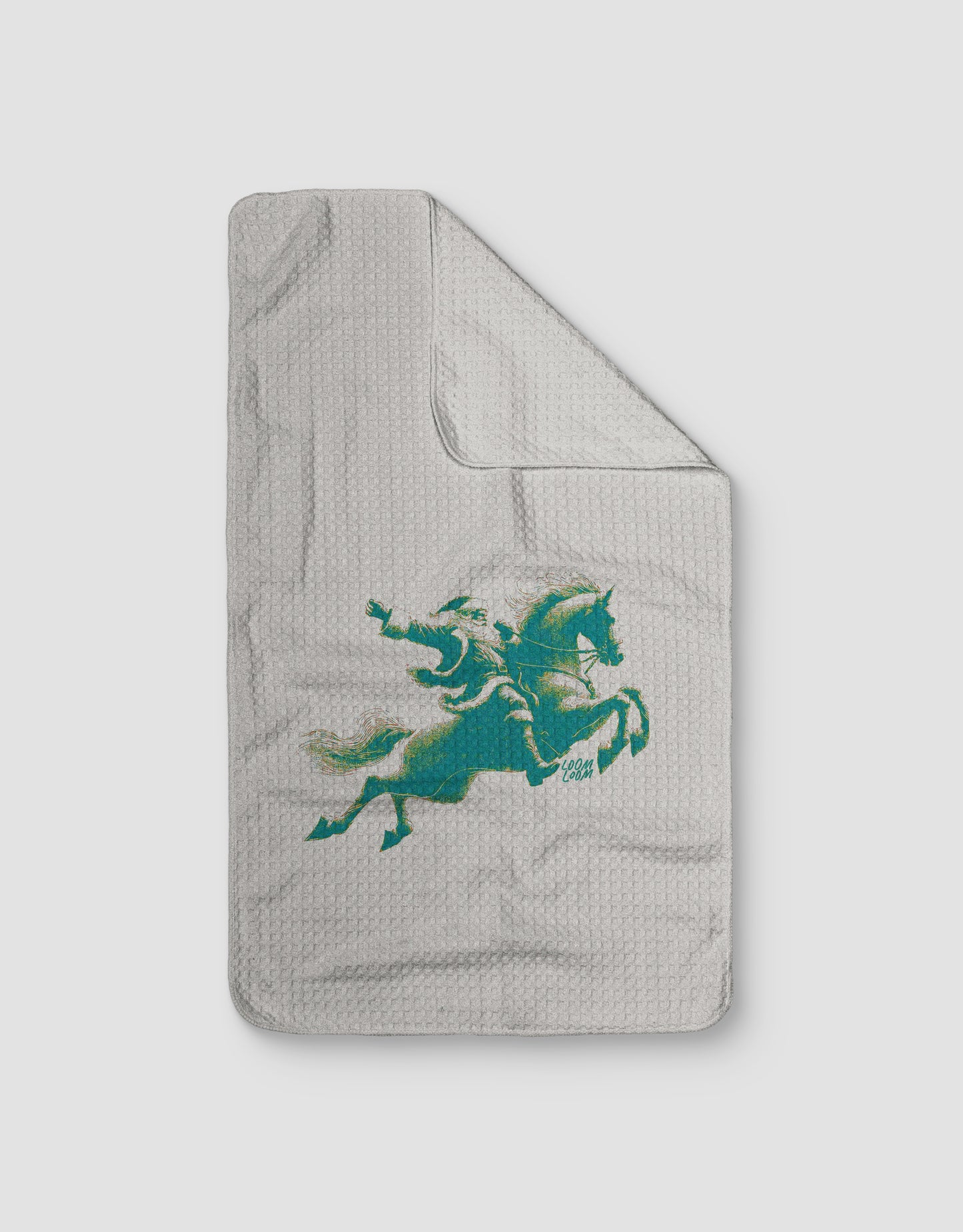 Saddle Up Santa Green