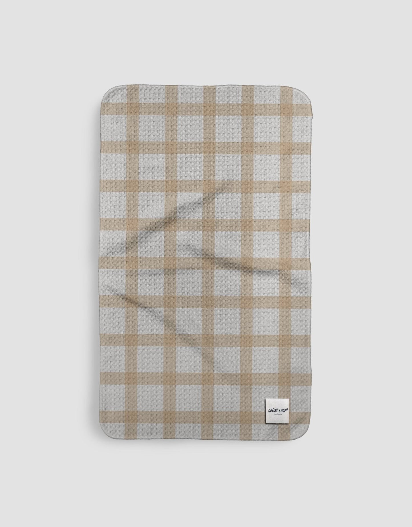 Sand Gingham - Loom Loom