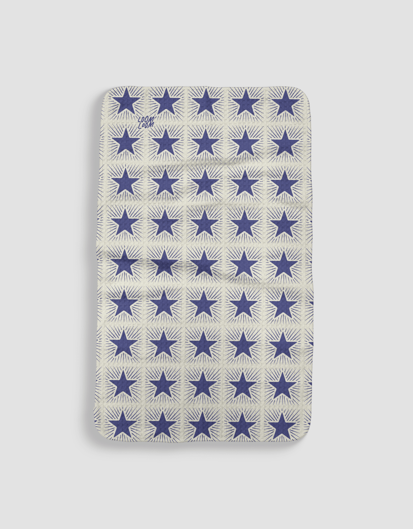 Star Spangled Stamp Cream - Loom Loom