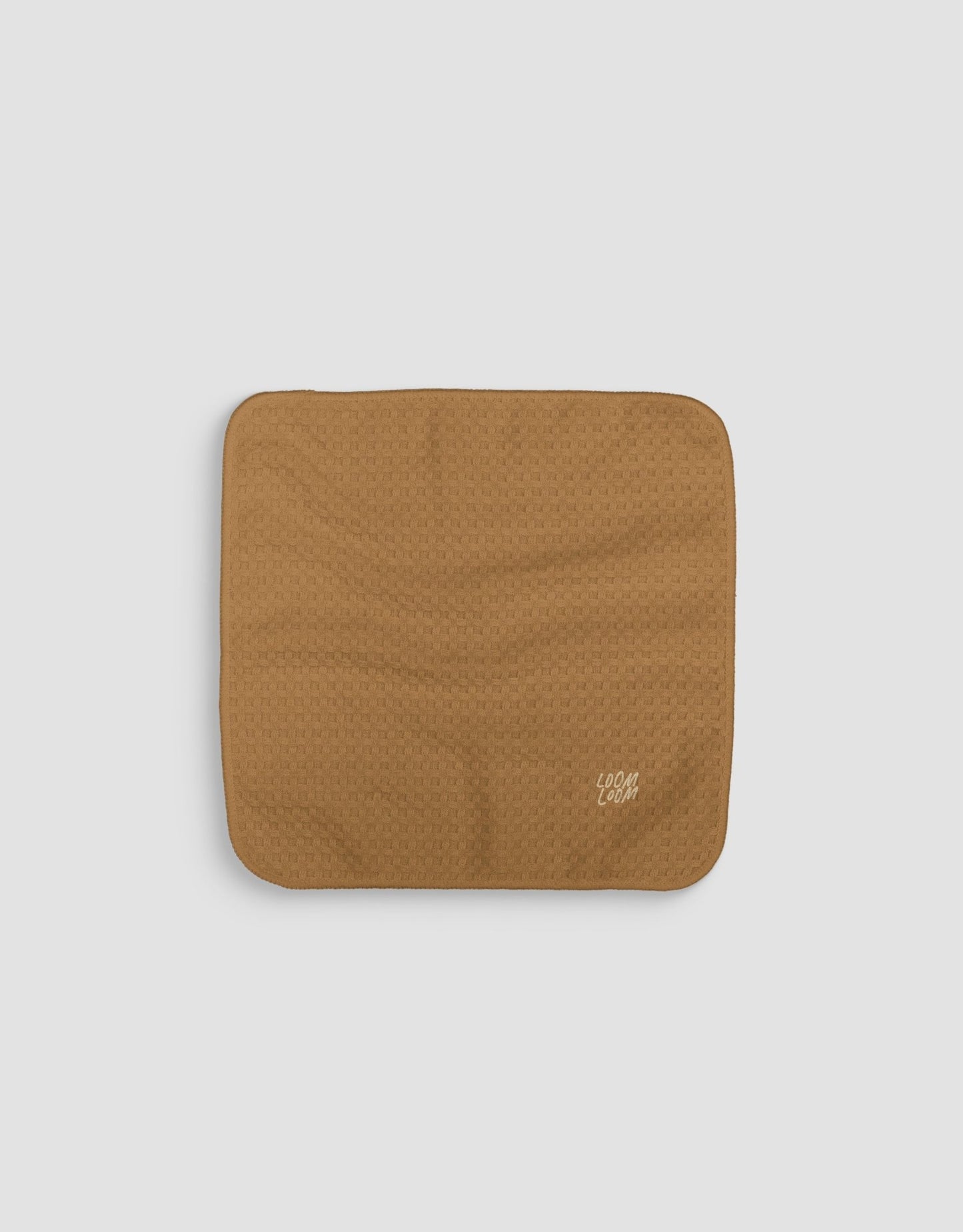 Warm Caramel Brown Dishcloth - Loom Loom