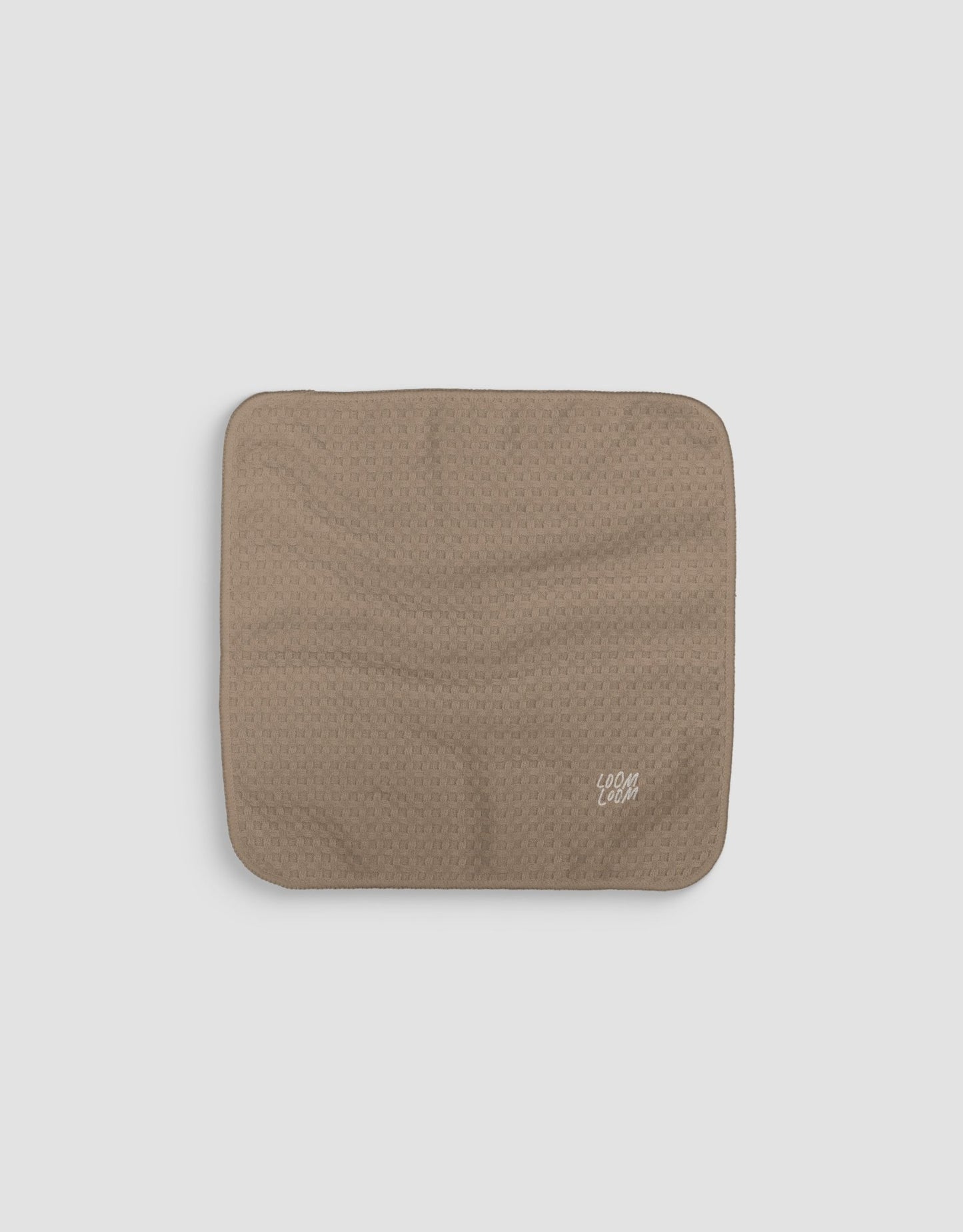 Warm Tan Dishcloth - Loom Loom