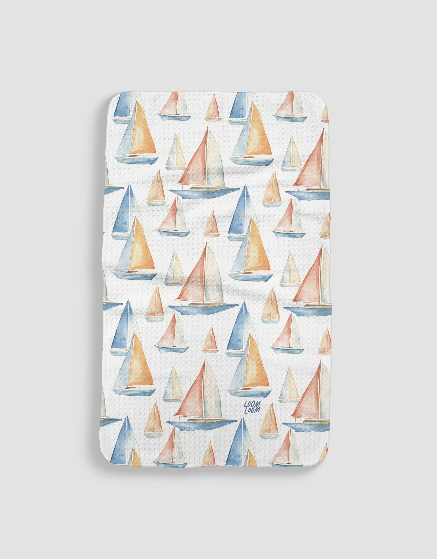 Watercolor Sailboats - Loom Loom