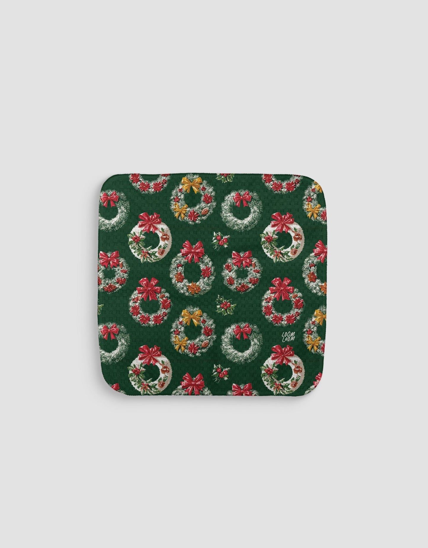 Wreaths Dishcloth - Loom Loom
