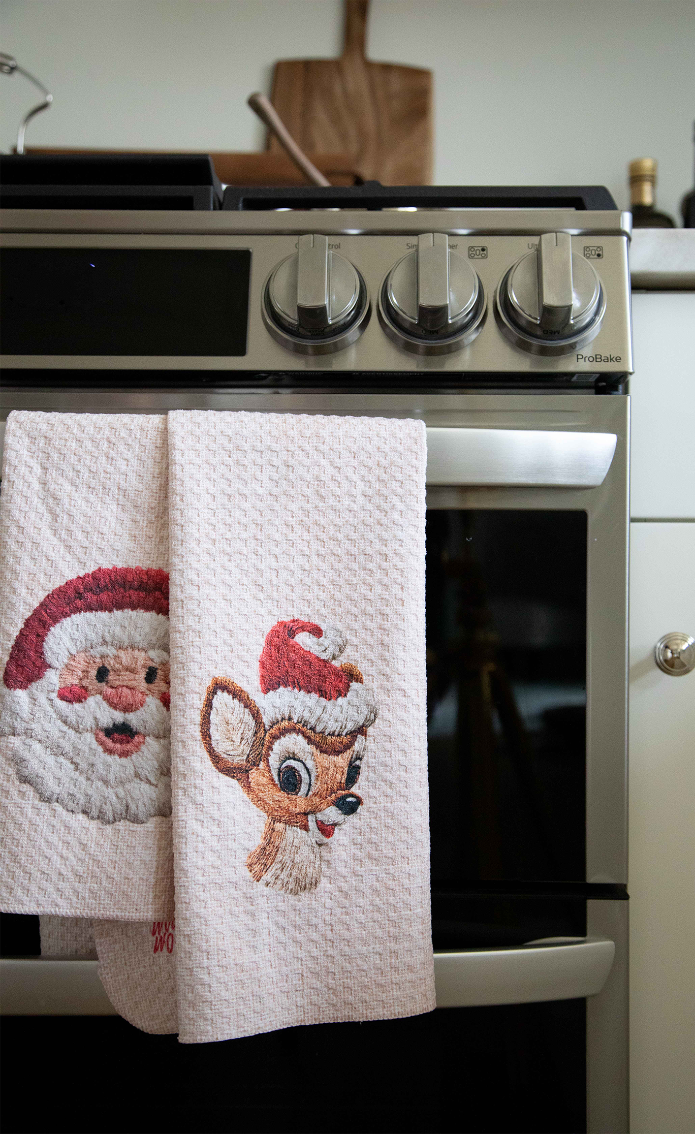 Santa Embroidery Reversible