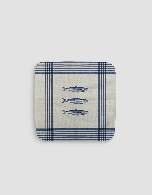 3 Sardines Dishcloth - Loom Loom