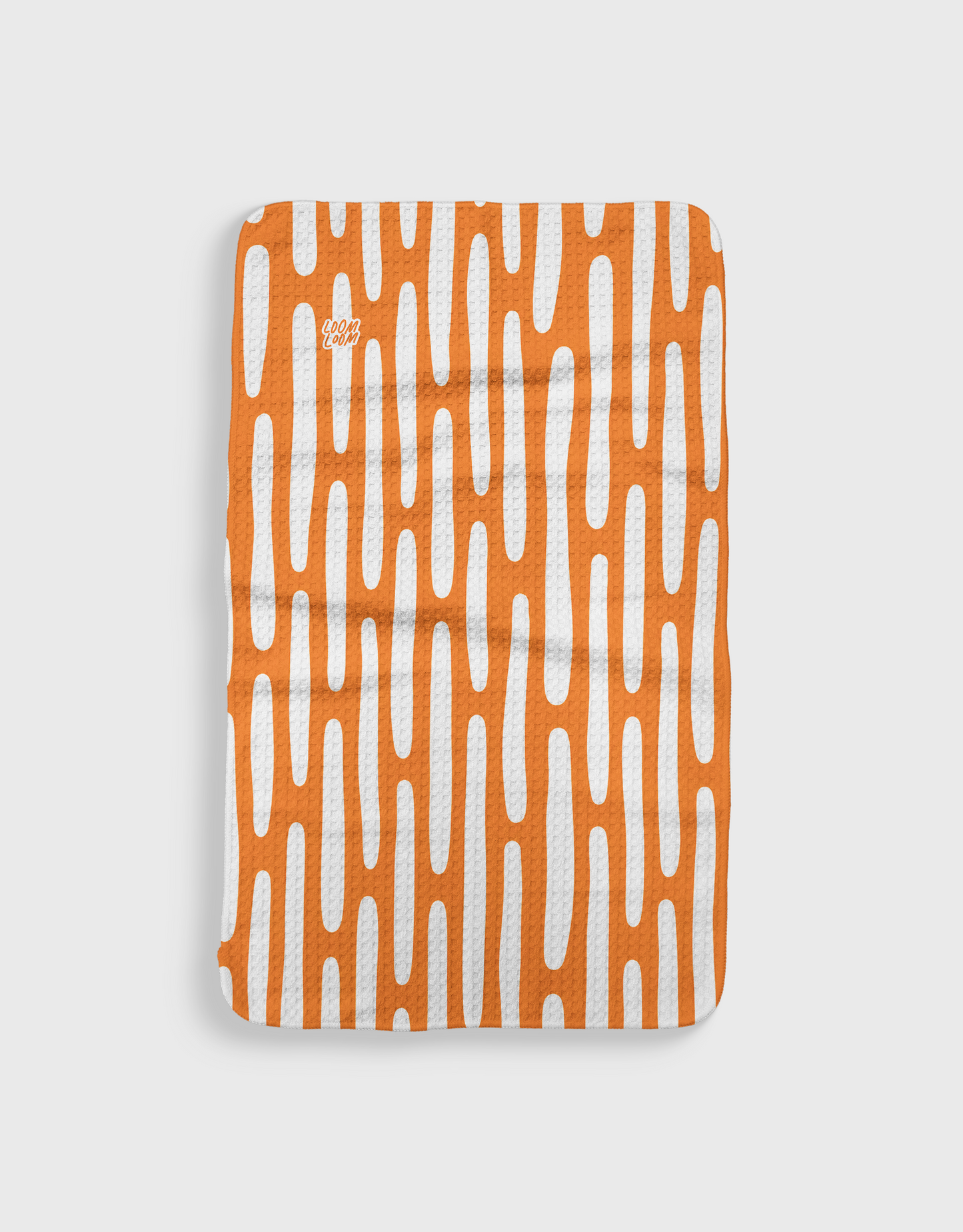 Tangerine Wiggle Lines