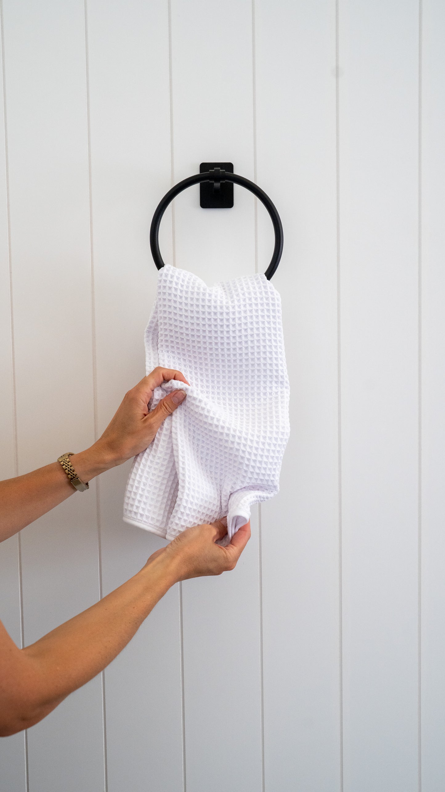 Snow Sunday Hand Towel