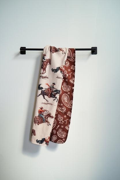 Rodeo Bandana Reversible Bath Towel