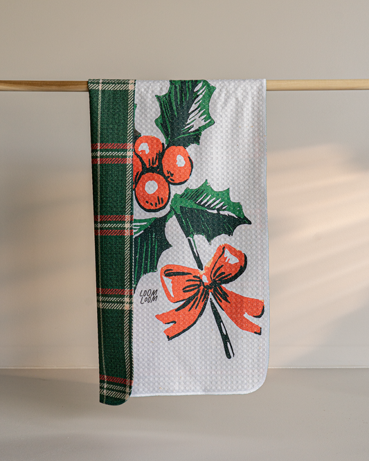 Holly Plaid Reversible