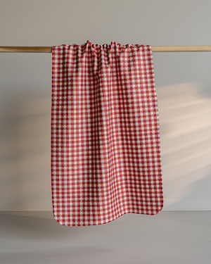 Grandma's Red Gingham by MotherhoodMustHaves