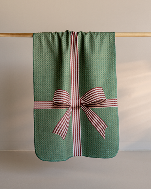 Striped Ribbon Green