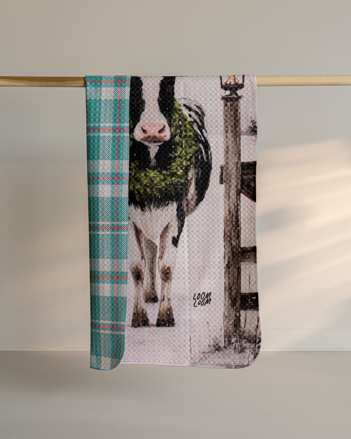 Christmas Cow Reversible