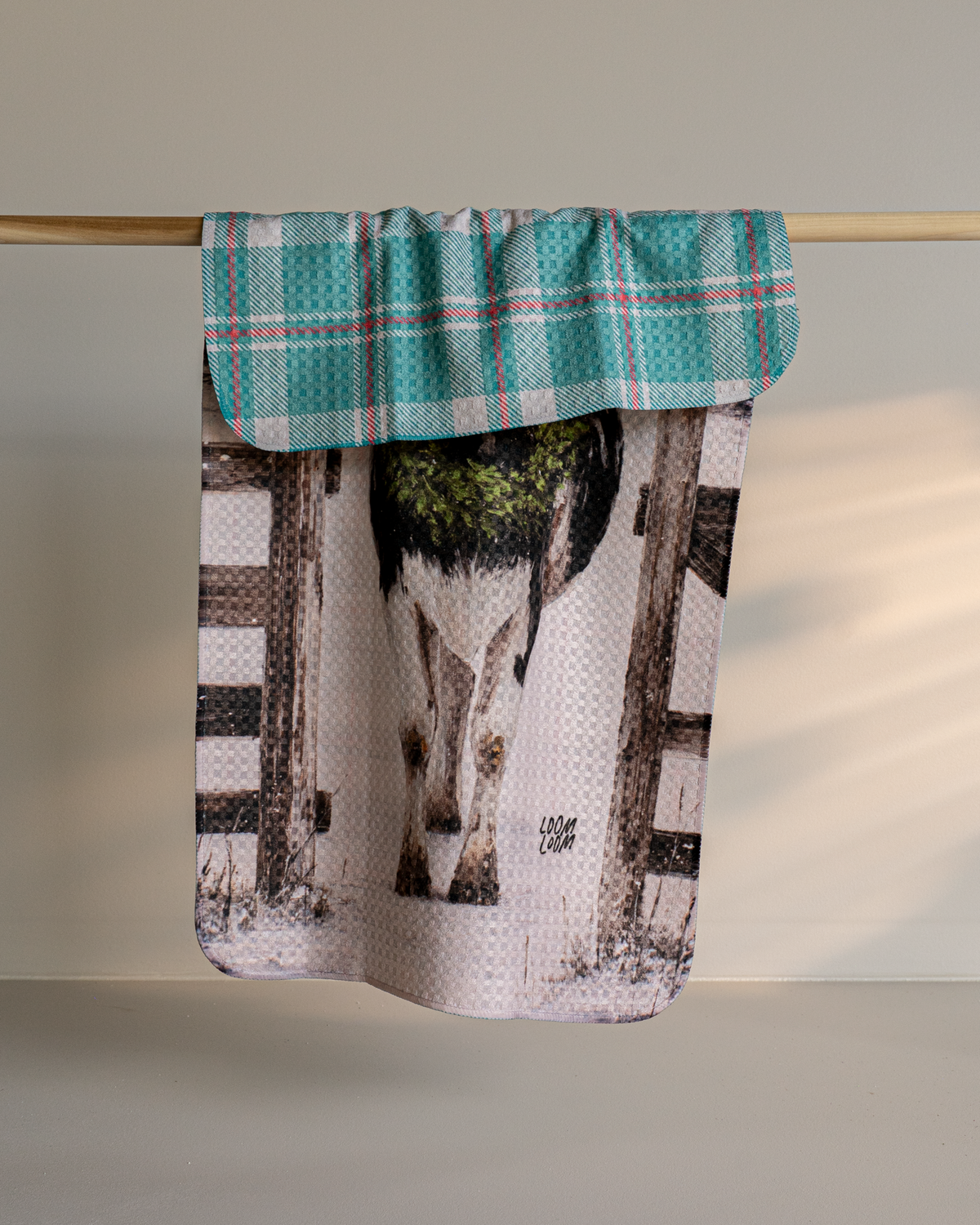 Christmas Cow Reversible