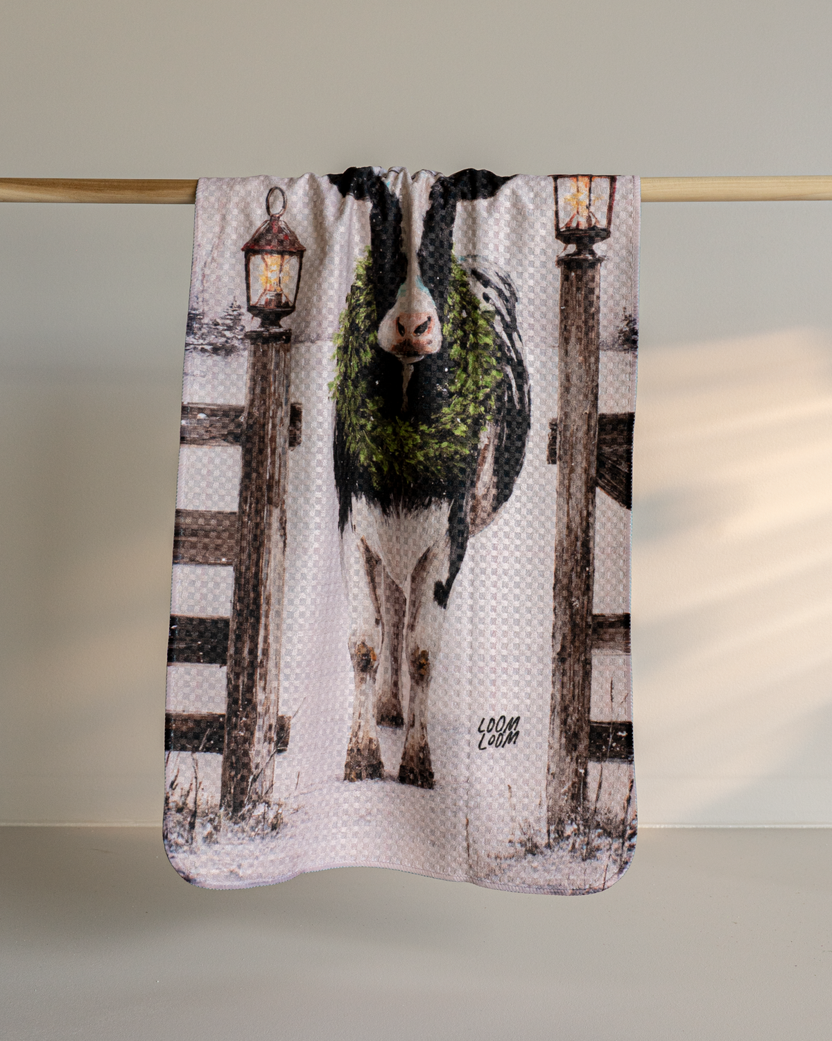 Christmas Cow Reversible