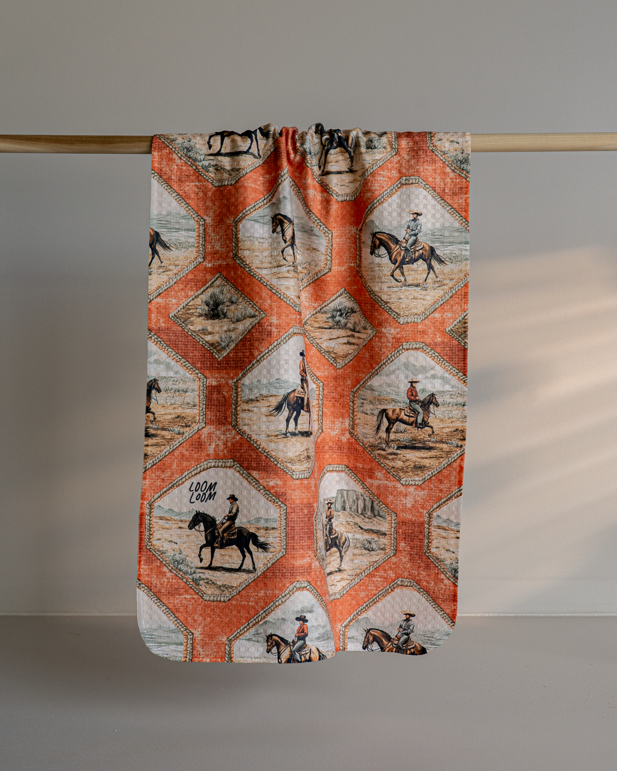 Cowboy Chevron Reversible