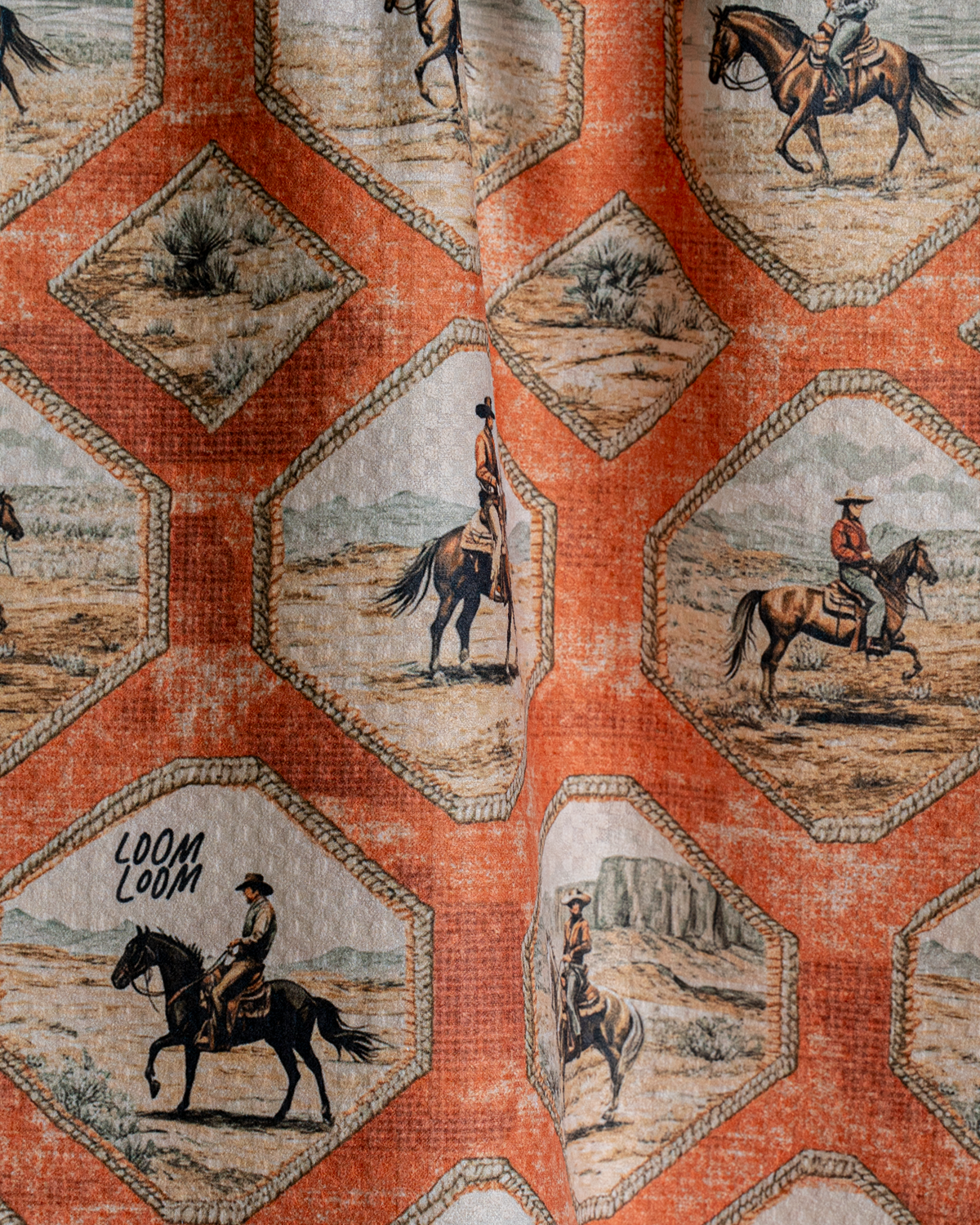 Cowboy Chevron Reversible