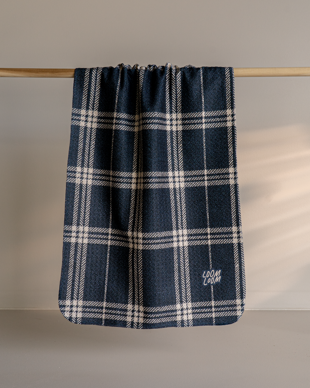 Bull Skull Plaid Reversible