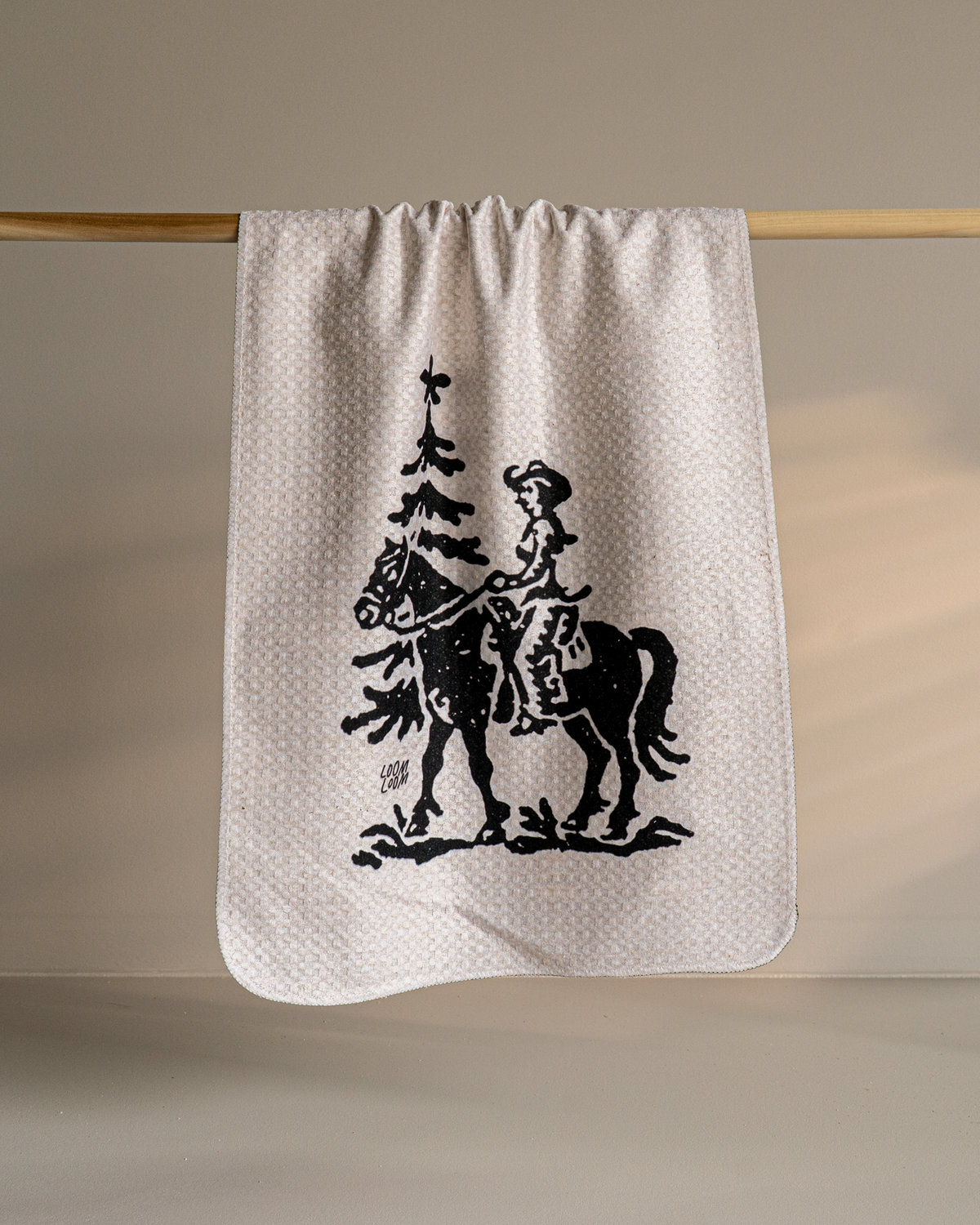 Cowgirl Christmas Trees Reversible