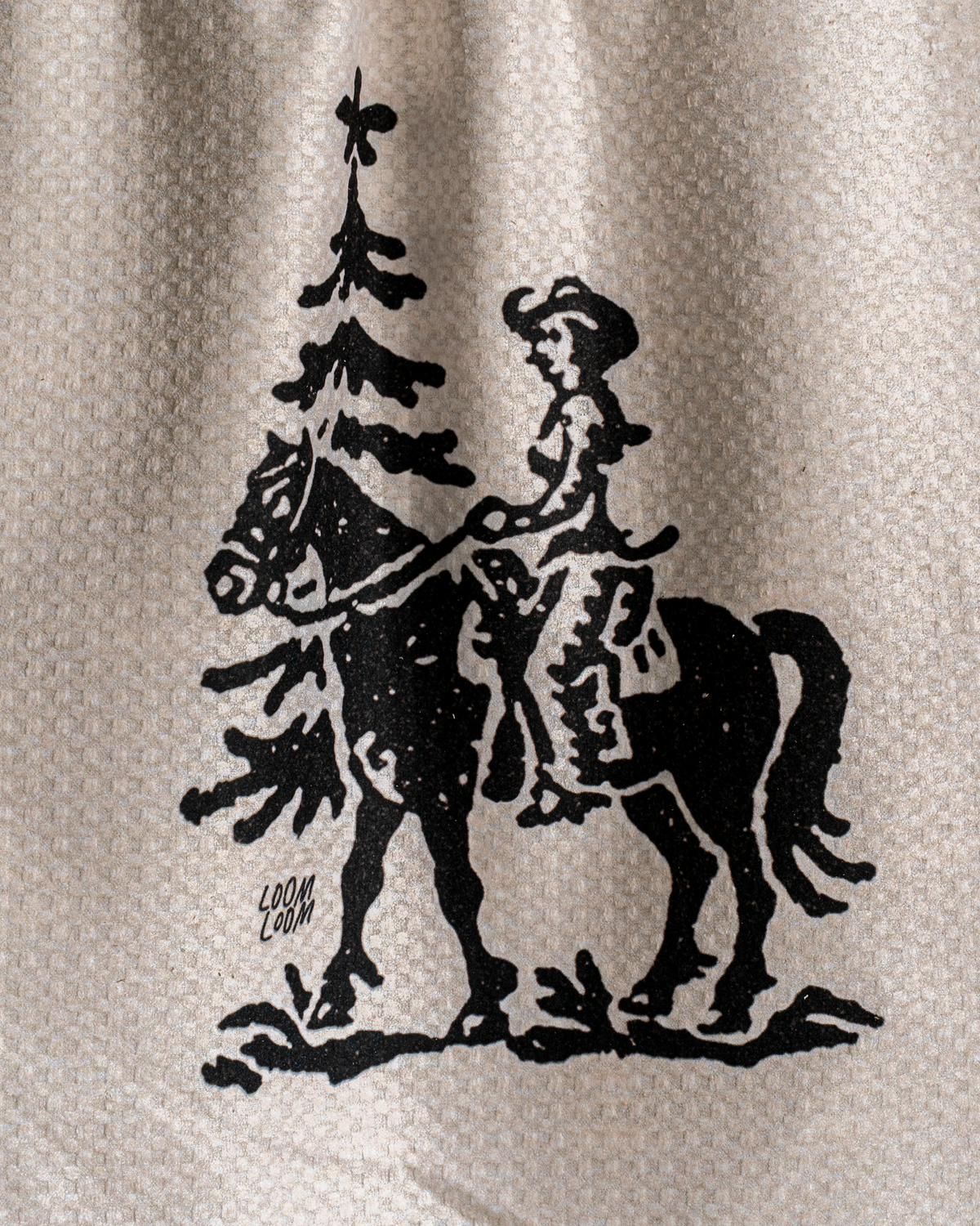 Cowgirl Christmas Trees Reversible