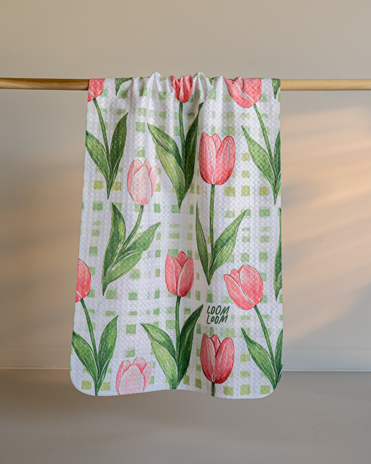 Tulips Gingham